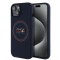 Husa iPhone 15 Red Bull Racing Silicone Red Ring MagSafe, albastru, RBHMP15S24SIILVR