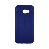 Cumpara ieftin Husa Telefon Silicon Samsung A5 2017 a520 Dark Blue Litchi