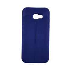 Husa Telefon Silicon Samsung A5 2017 a520 Dark Blue Litchi