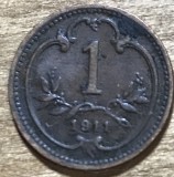 MNDSTR AUT2 Austroungharia 1 heller 1911