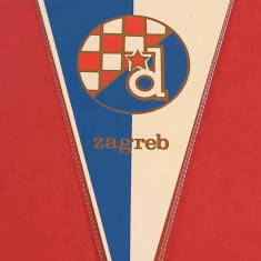 Fanion (model vechi) fotbal - DINAMO ZAGREB (Croatia)