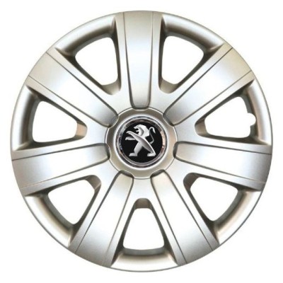 Set 4 Capace Roti R15, Potrivite Jantelor de 15 inch, Pentru Peugeot, Model 325 foto