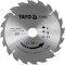 YATO Disc circular pentru lemn 210 x 30 x 3.2 T20