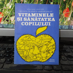 Vitaminele și sănătatea copilului Irina Chiriac 1984 Publicitate sanitară 053