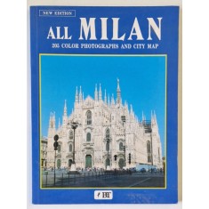 ALL MILAN by GIOVANNA MAGI , 205 COLOR PHOTOGRAPHS AND CITY MAP , 1998