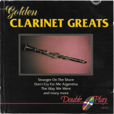 CD Golden Clarinet Greats, original, holograma, jazz