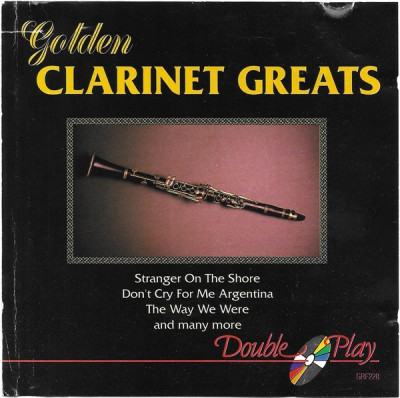 CD Golden Clarinet Greats, original, holograma, jazz foto