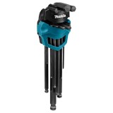 Makita B-65894 - Set imbusuri 1.5-10 mm 9 bucati cap sferic