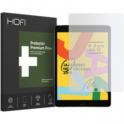 Folie Protectie Ecran HOFI pentru Apple iPad 10.2 (2020) / Apple iPad 10.2 (2019), Sticla securizata, PRO+ foto