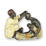 Barbier arab-statueta vieneza din bronz LZ-15