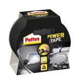 Banda adeziva Pattex Power Tape neagra 50 mm x 10 m, rezistenta
