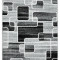 Traversa Covor Cappuccino 16402 Latime 60 cm - 60x200, Gri
