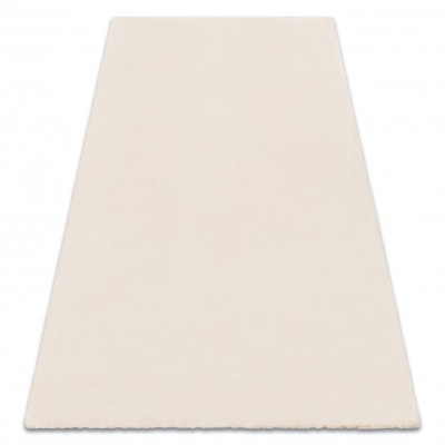 Covor modern de spălat TEDDY NEW sand 52 shaggy bej, foarte gros, 60x100 cm foto