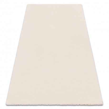 Covor modern de spălat TEDDY NEW sand 52 shaggy bej, foarte gros, 60x100 cm