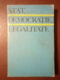 Stat, democrație, legalitate: probleme ale construcției de stat &icirc;n Republica Socialistă Rom&acirc;nia (1968)