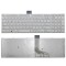 Tastatura Laptop, Toshiba, Satellite L50-A, L50D-A, L50T-A, L55-A, L55D-A, L55T-A, alba, layout US