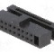 Conector IDC, 16 pini, pas pini 1.27mm, CONNFLY - DS1017-01-16NA8