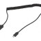 Cablu USB 2.0 Spirale USB A la Micro USB Aurit