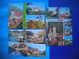 HOPCT LOT 2239 ASPECTE DIN ..JUD BRASOV-3 CARTI POSTALE-CIRCULATE, Circulata, Printata