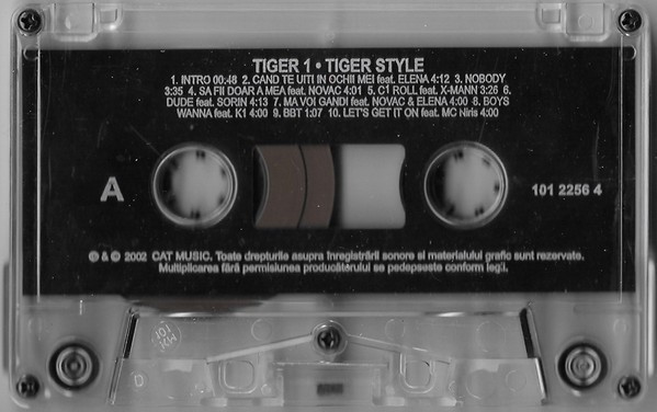 Casetă audio Tiger 1 &lrm;&ndash; Tiger Style, originală, fără copertă