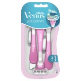 Set aparate de ras de unica folosinta Venus Sensitive, 3 bucati, Gillette