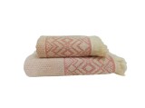 Cumpara ieftin Set 2 Prosoape, 50x90 si 70x140 cm, Marika Rose (Bumbac 100%)