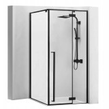 Cabina de dus Fargo 90x90 Black Mat