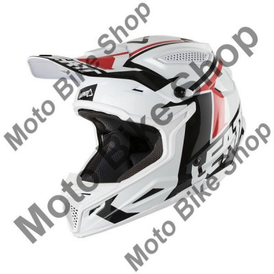 MBS Casca motocross/enduro LEATT GPX 4.5, alb/negru/rosu, M=57-58, Cod Produs: LB1820011MAU foto