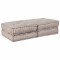 vidaXL Pernă 2 pcs Maro 70 x 70 x 36 cm Poliester