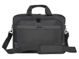Laptop bag black poliester 1680D Usable dim: 270x40x370mm