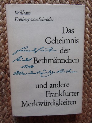 Das Geheimnis der Bethm&amp;auml;nnchen und andere Frankfurter Merkw&amp;uuml;rdigkeiten foto
