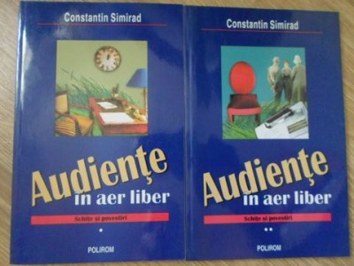 AUDIENTE IN AER LIBER. SCHITE SI POVESTIRI VOL.1-2-CONSTANTIN SIMIRAD foto