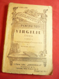 Virgiliu - Eneida - Cartea I -BPT nr.1289-1290 , interbelica ,160 pag