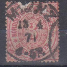 Germania - nord postbezirk, 1868, stampilat (G1)