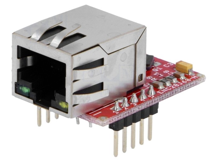Kit dezvoltare Microchip Ethernet SPI