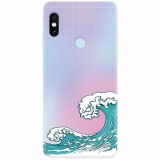 Husa silicon pentru Xiaomi Redmi S2, Waves