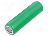 Acumul: Li-Ion 18650,MR18650 3,6V 2500mAh &Oslash;18,55x65,1mm 30A