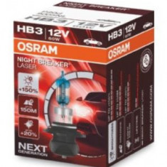 Bec HB3 12V 60W Osram, Night Breaker Laser NextGen +150%