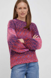 Rich &amp; Royal pulover din amestec de lana femei, culoarea roz