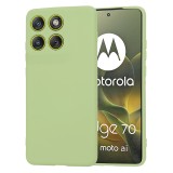 Husa silicon Motorola Edge 70 Asteroid GSM SoftFlex, verde