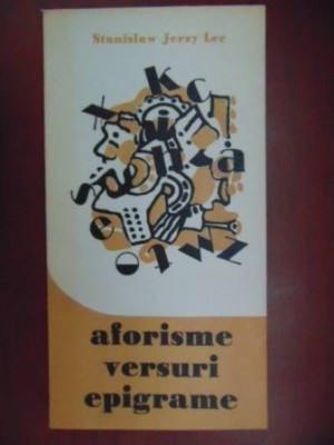 Aforisme, versuri, epigrame-Stanislaw Jerzy Lee foto