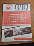 revista lumea 4 mai 1989