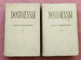Frații Karamazov 2 Volume. Editie cartonata. Editura Pentru Literatura Universala, 1965 - F.M Dostoievski