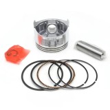 Piston + Segmenti Motopompa Gx240 - 73mm bolt 18mm