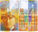 Bancnota ELVETIA - 10 fr. 2006 - P67b(1) - XF