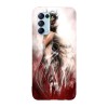Husa compatibila cu Oppo Reno 4 Lite model Attack on titan Eren transformation, Silicon, TPU, Viceversa, Transparent, Carcasa