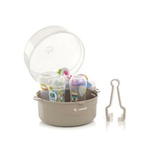 Sterilizator microunde, Jane, Capacitate 6 biberoane, BPA Free, 16.5 cm x 20 cm foto