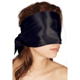 Esarfa bondage Bad Kitty, satin, negru (DB)