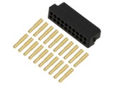 Conector mamă 20 pini Datamate L-Tek, aurit, 3A - HARWIN