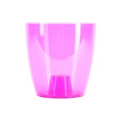 Ghiveci din plastic Miltonia crystal, pentru orhidee, ametist, D 16.3 cm